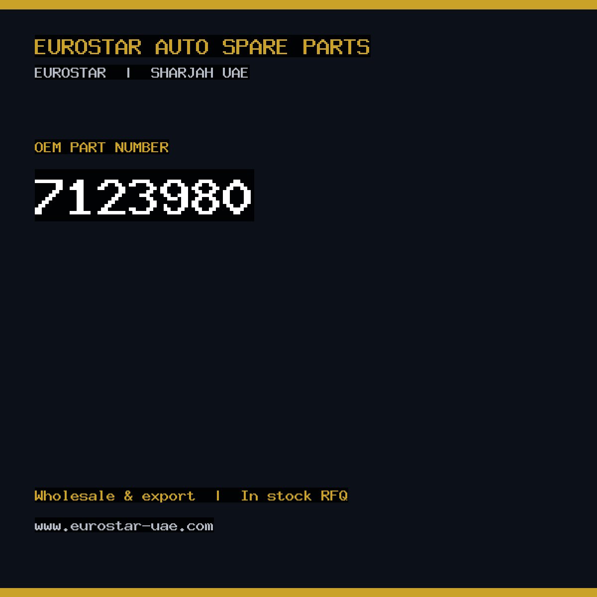 7123-980 — DELPHI 7123-980