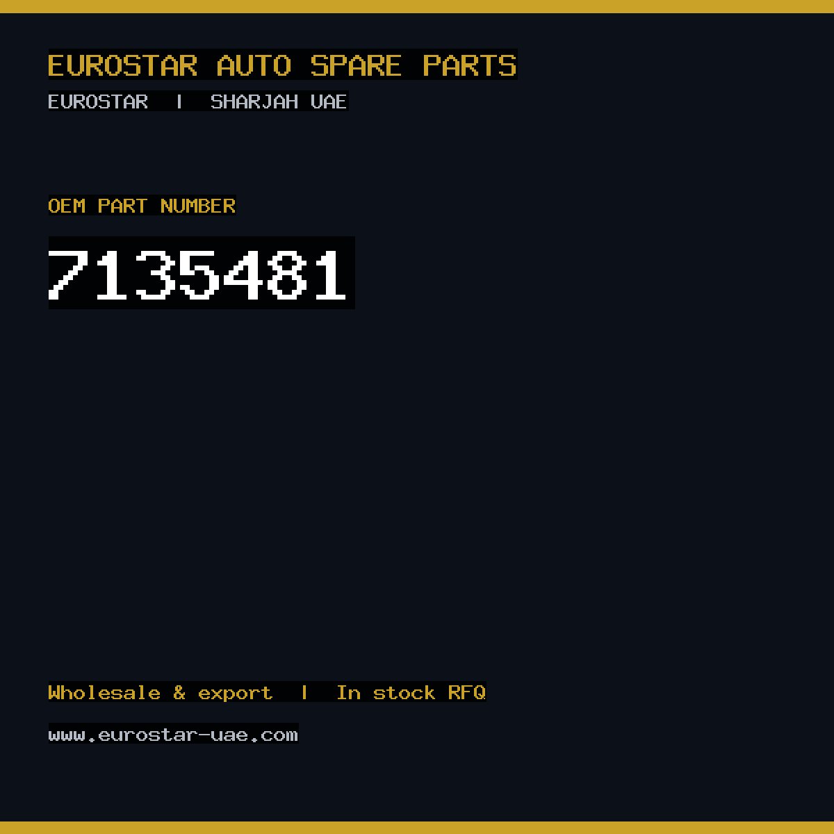 7135-481 — DELPHI 7135-481