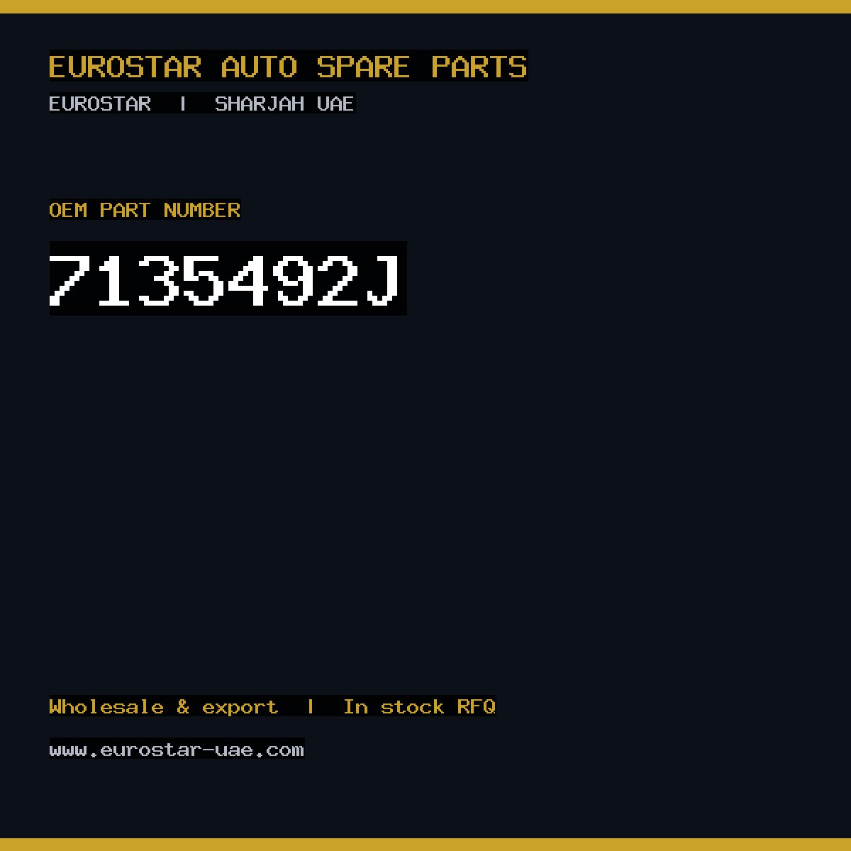 7135-492J — DELPHI 7135-492J