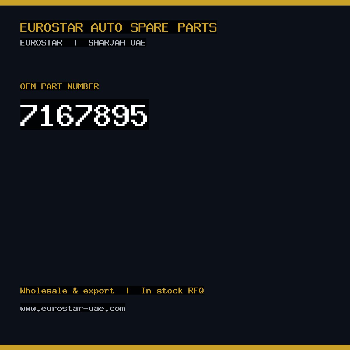 7167-895 — DELPHI 7167-895