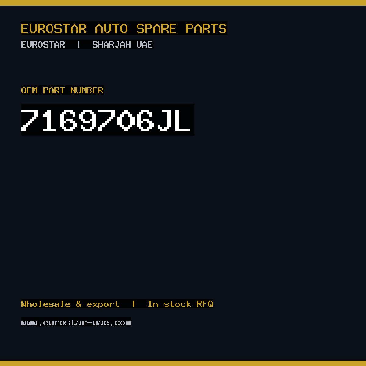 7169-706JL — DELPHI 7169-706JL