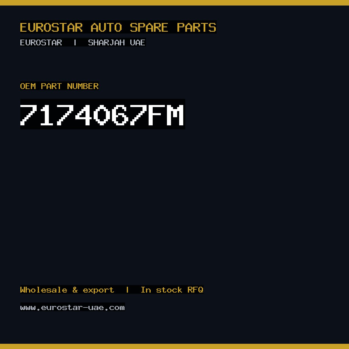 7174-067FM — DELPHI 7174-067FM