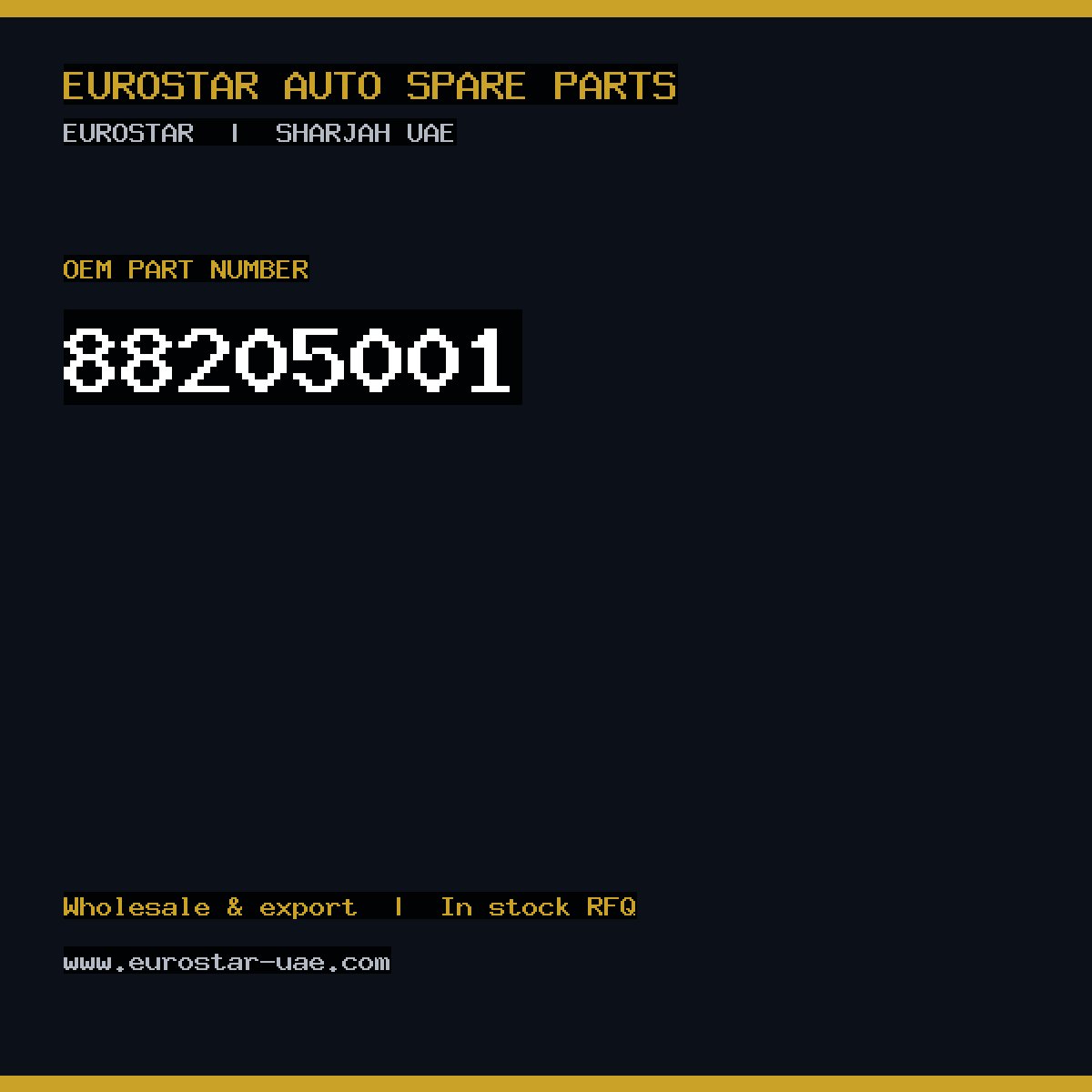 88-205-001 — CONTINENTAL/VDO 88-205-001