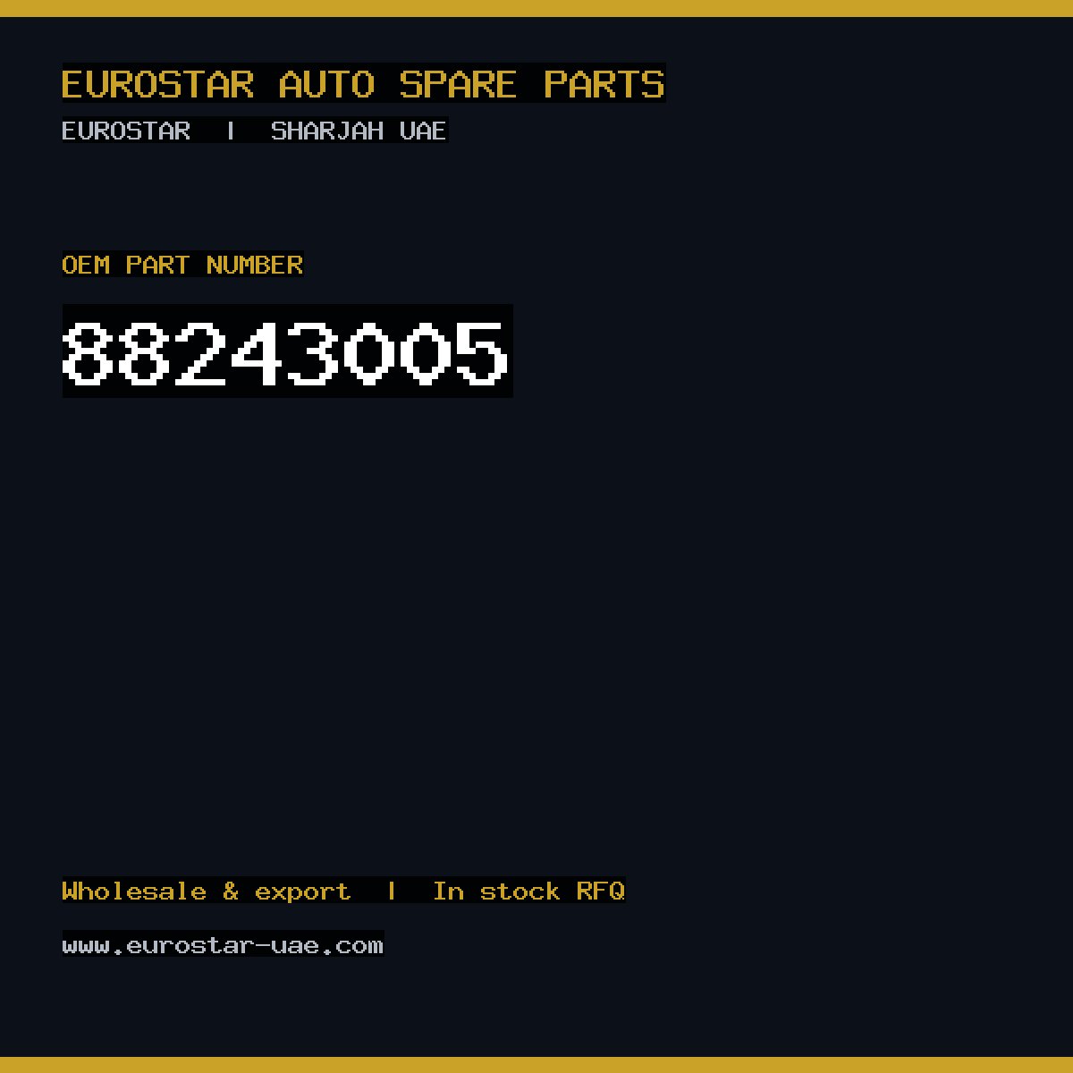 88-243-005 — CONTINENTAL/VDO 88-243-005