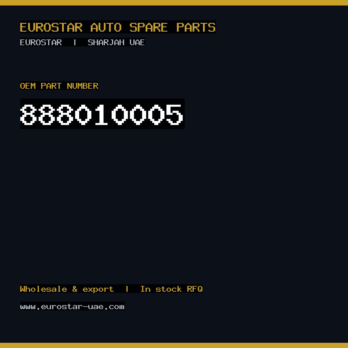 888-010-005 — CONTINENTAL/VDO 888-010-005