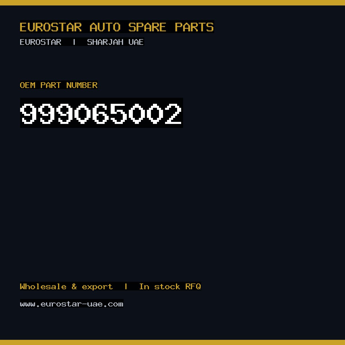 999-065-002 — CONTINENTAL/VDO 999-065-002