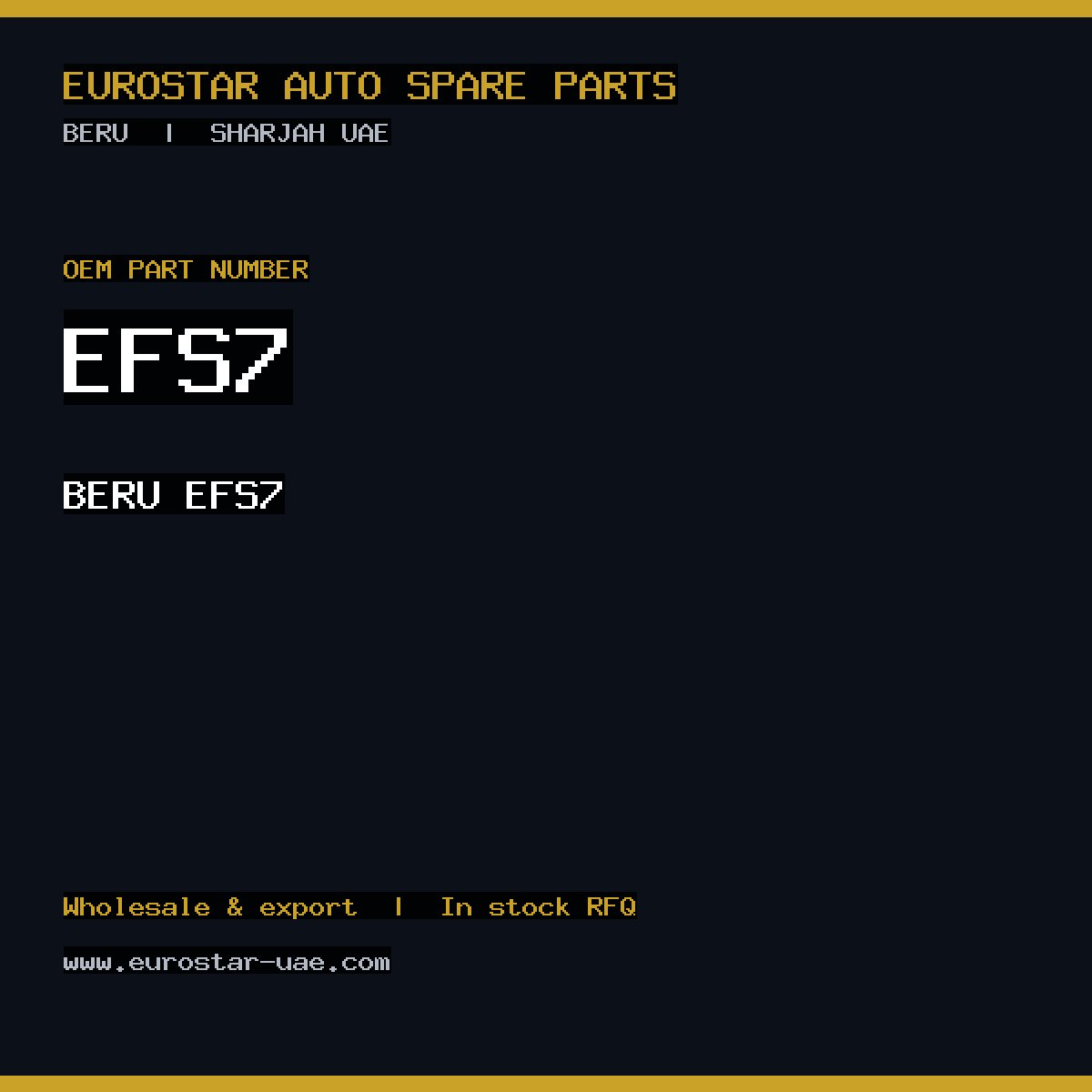 BERU EFS7