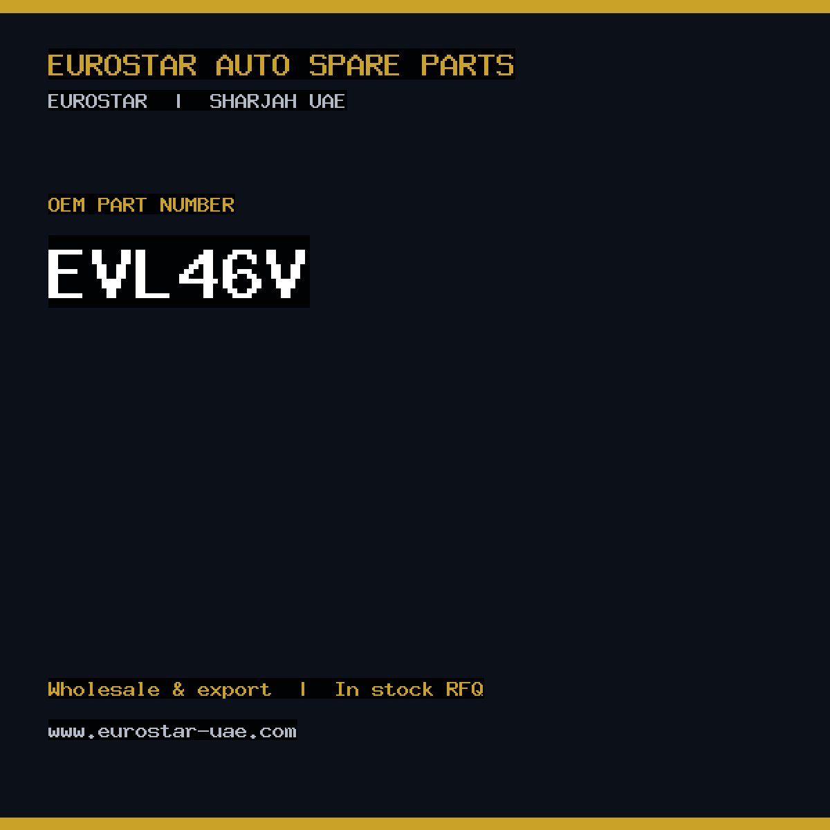 BERU EVL4/6-V