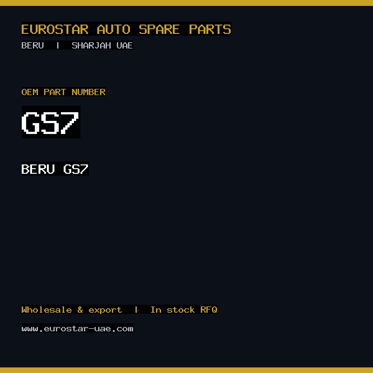 BERU GS7