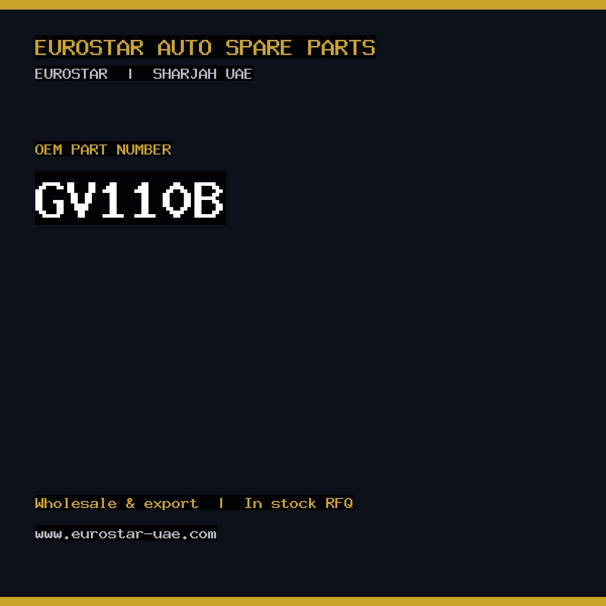 BERU GV110-B