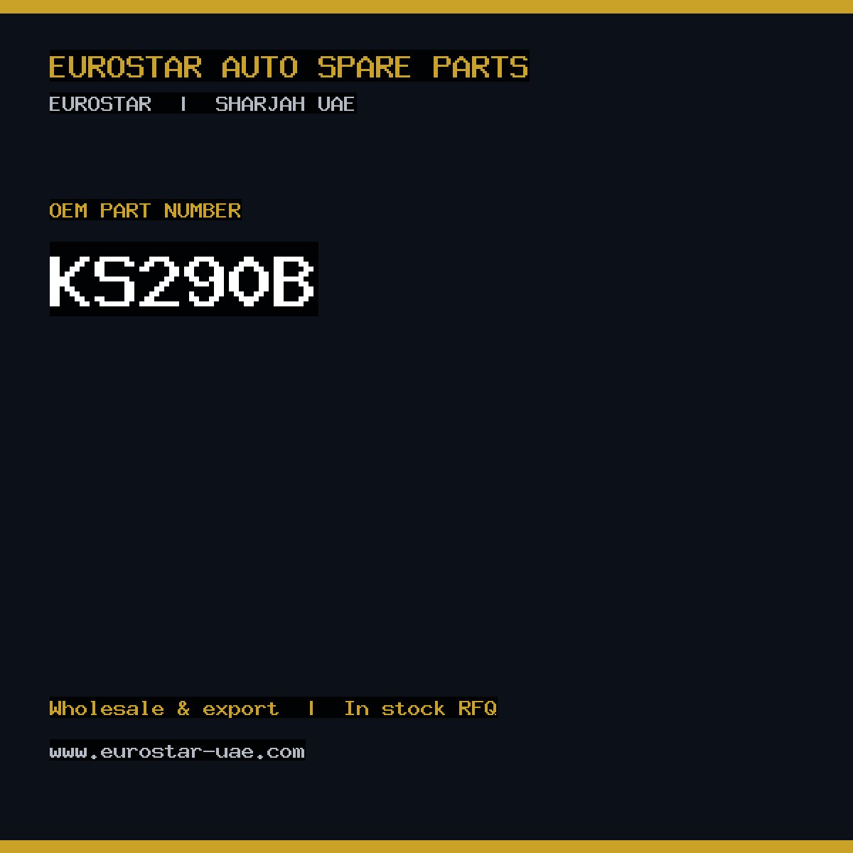 BERU KS290-B