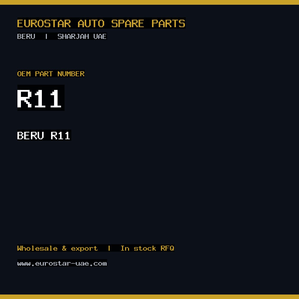 BERU R11