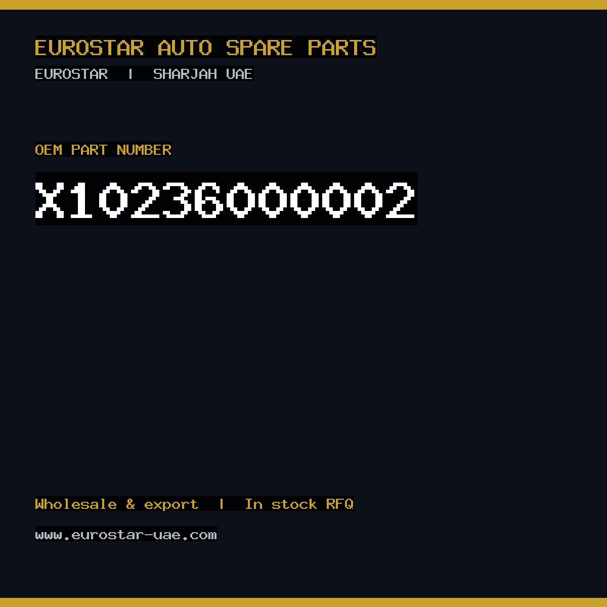 X10-236-000-002 — CONTINENTAL/VDO X10-236-000-002