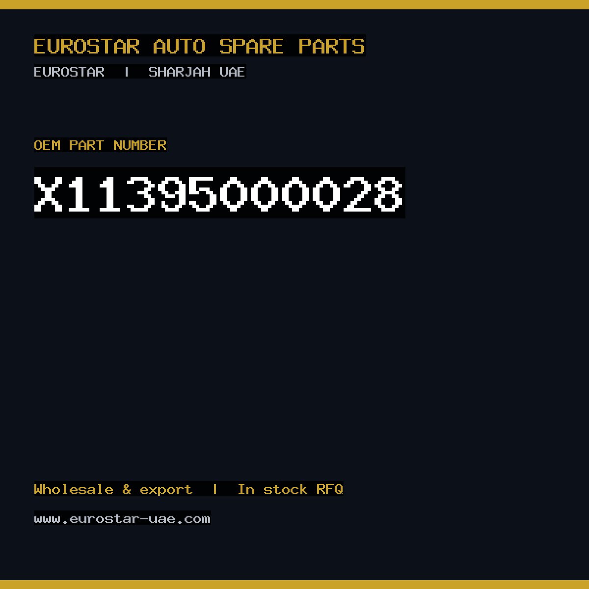 X11-395-000-028 — CONTINENTAL/VDO X11-395-000-028