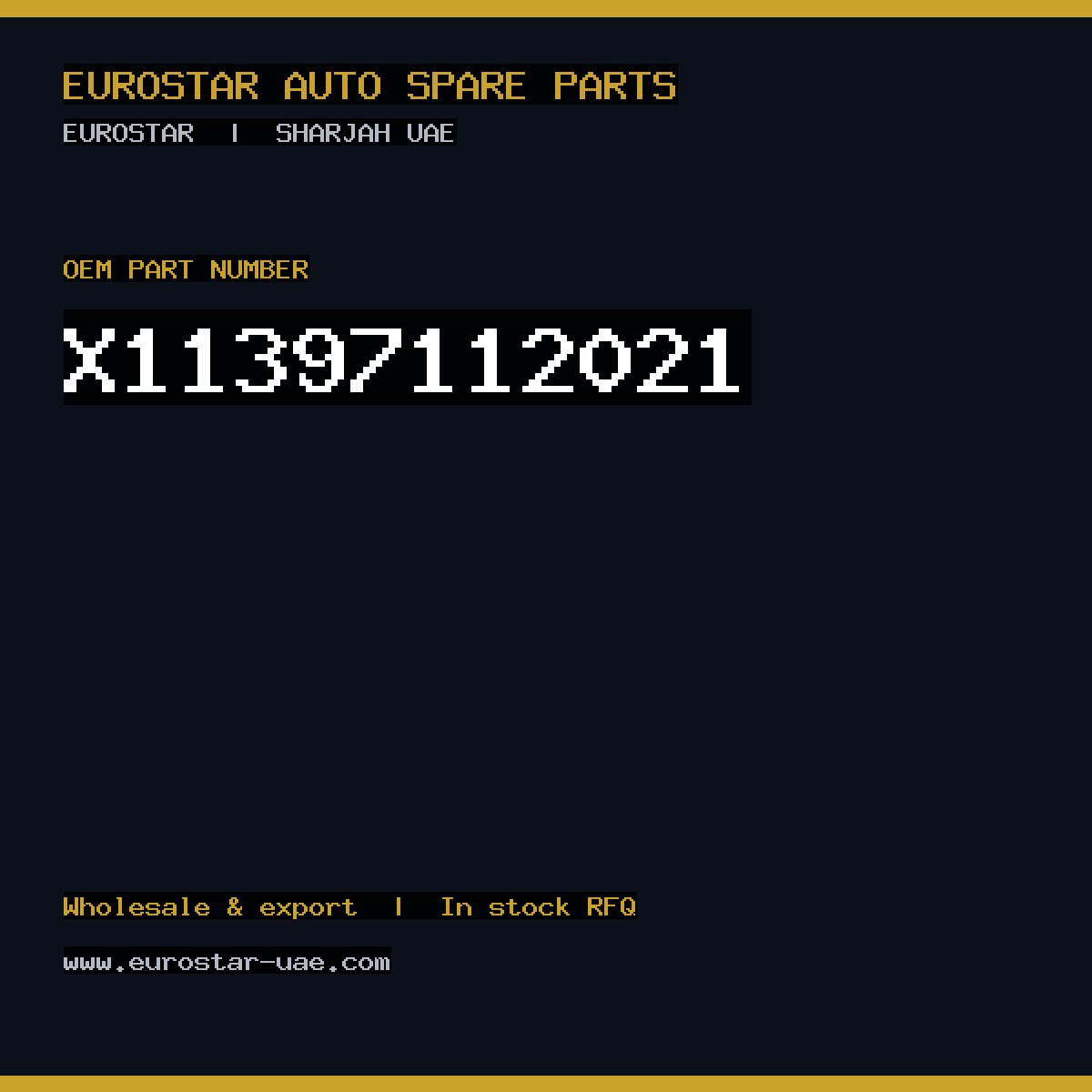 X11-397-112-021 — CONTINENTAL/VDO X11-397-112-021