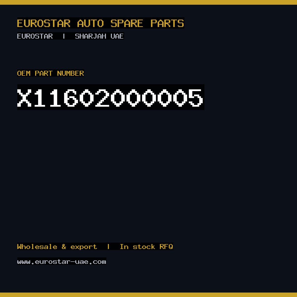 X11-602-000-005 — CONTINENTAL/VDO X11-602-000-005