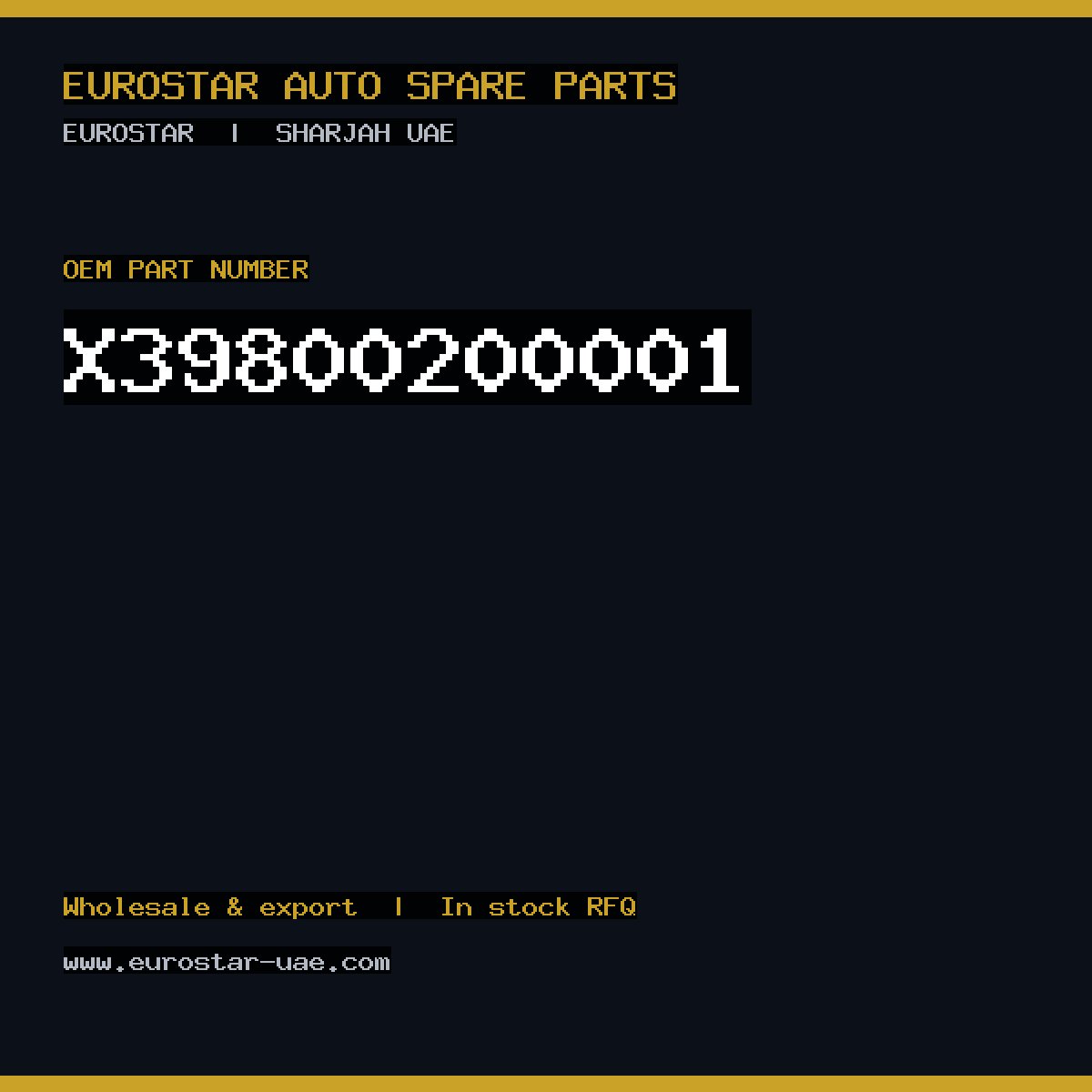 X39-800-200-001 — CONTINENTAL/VDO X39-800-200-001