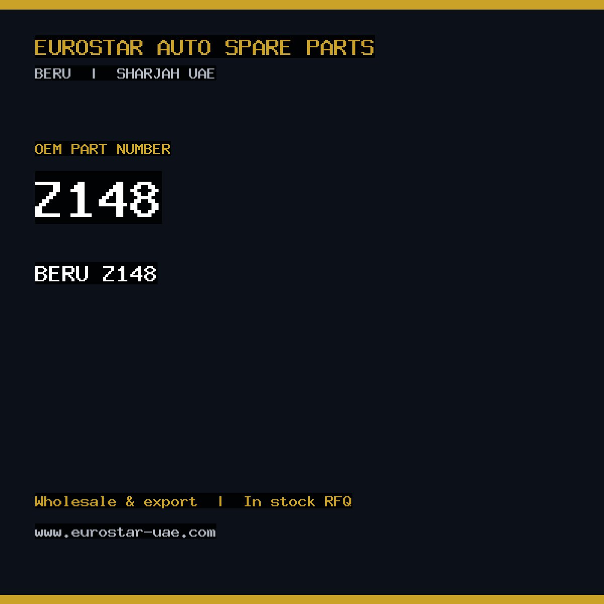 BERU Z148