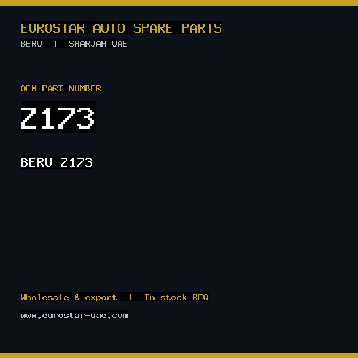 BERU Z173