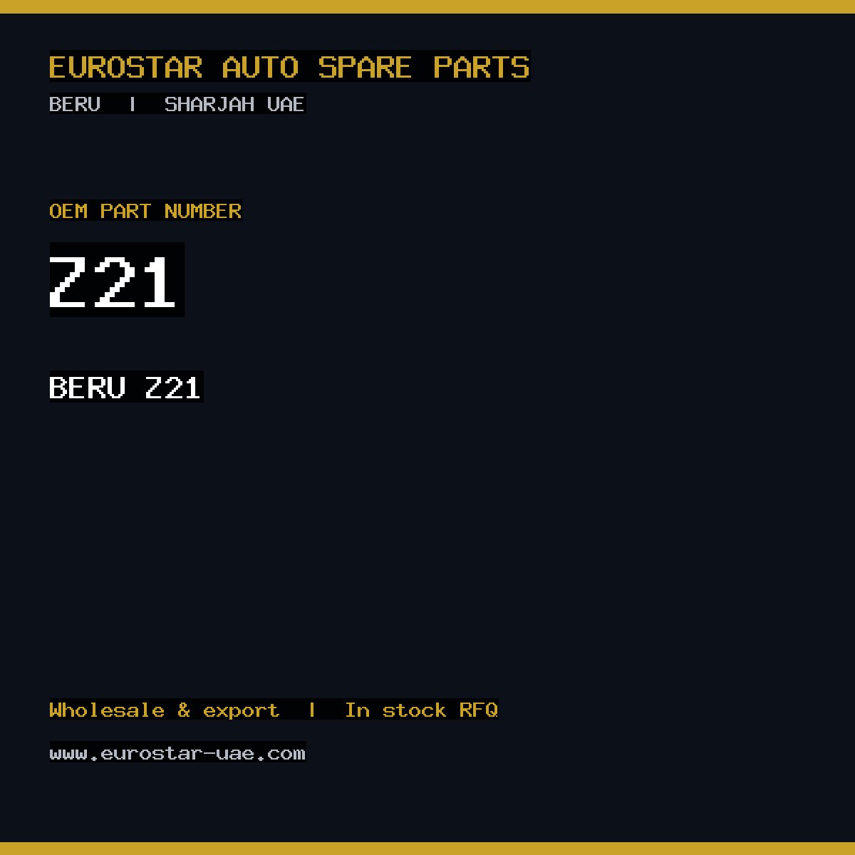 BERU Z21