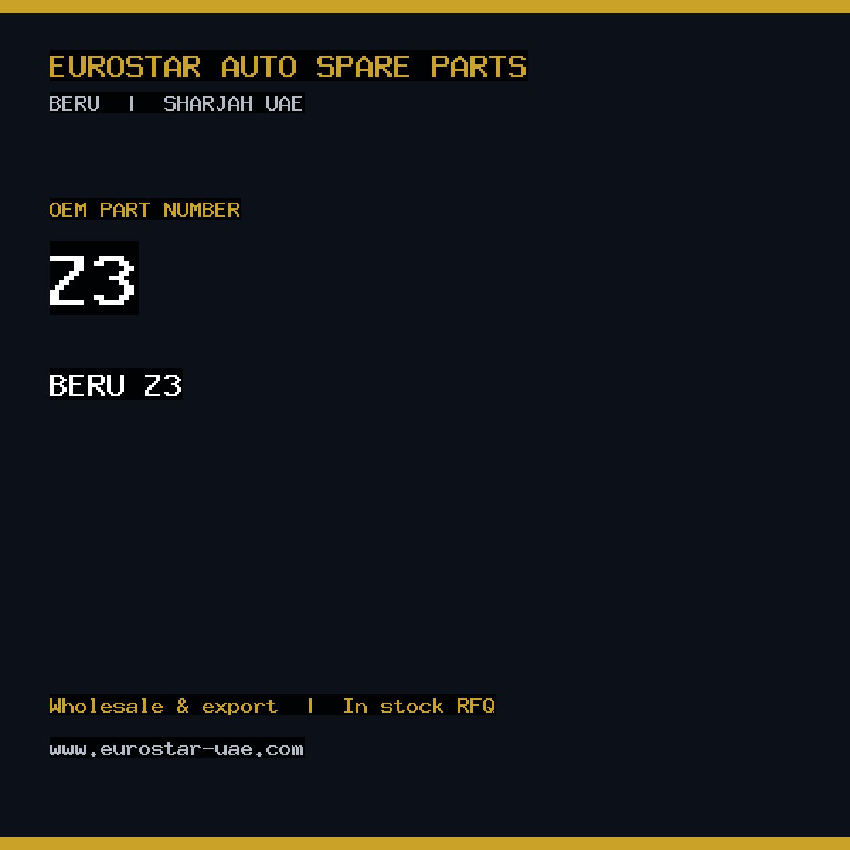 BERU Z3